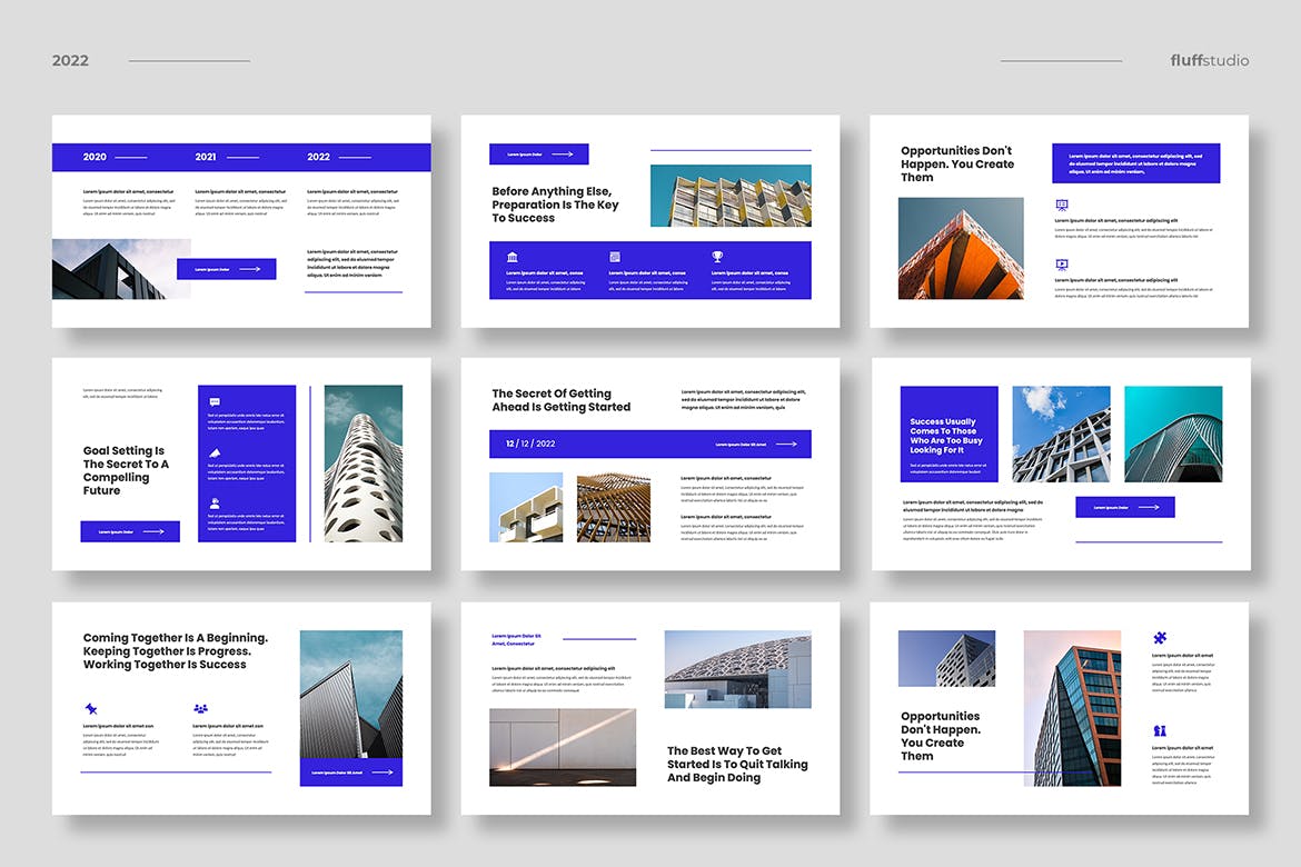 高级技巧培训Powerpoint模板 Quasion – Minimalist Powerpoint Template 幻灯图表 sucaiwan.com