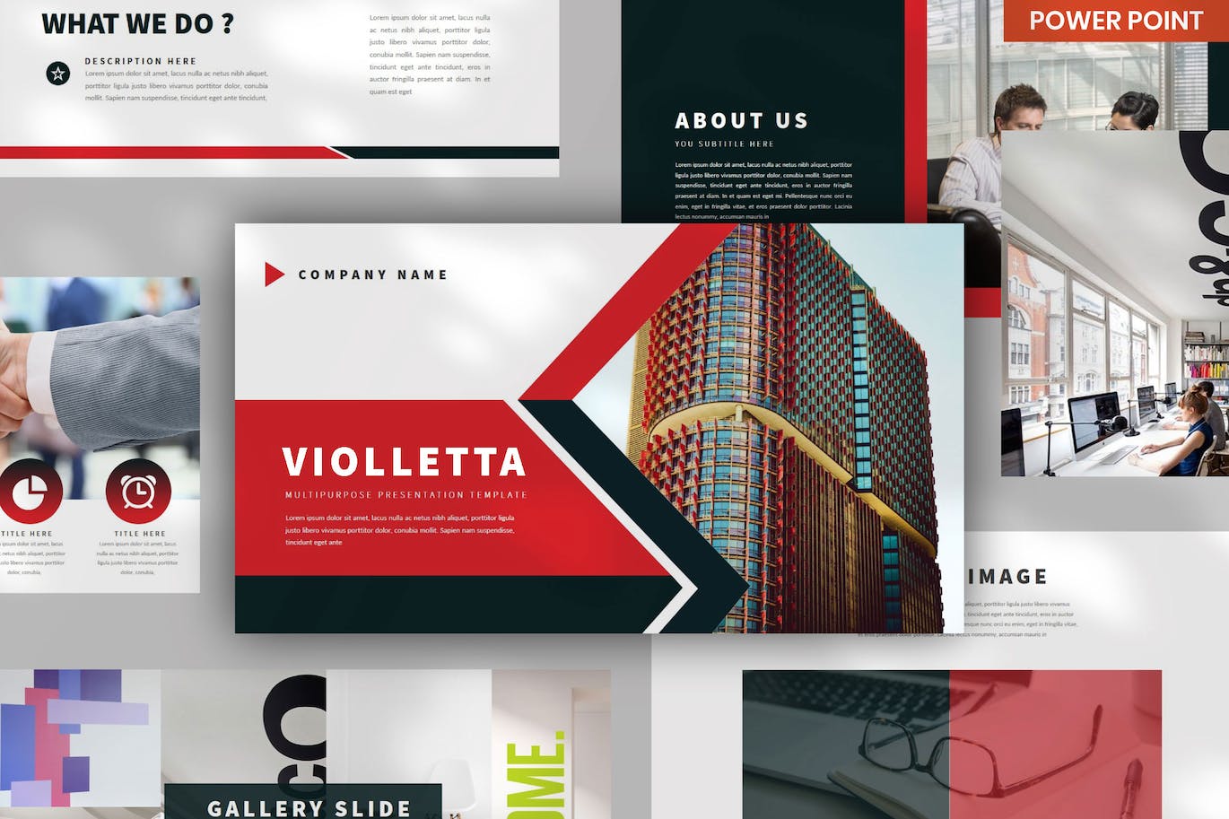 企业市场营销演示PPT模板 Marketing PowerPoint Presentation 幻灯图表 sucaiwan.com