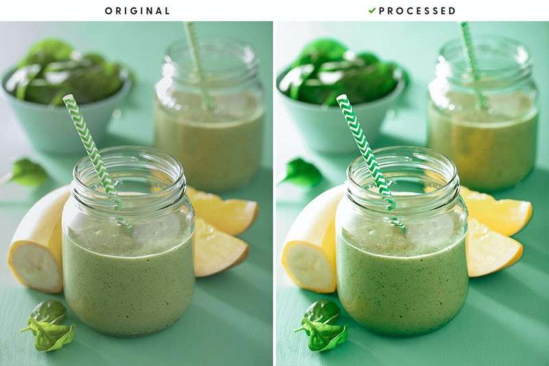 美食摄影调色滤镜LR预设和PS动作 插件预设 sucaiwan.com