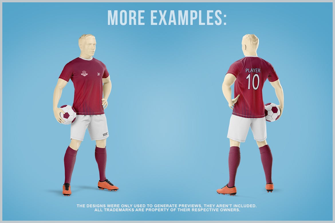 足球运动员服装设计样机 Soccer Player Mockup Template 样机素材 第5张-素材湾丨精选海外优质设计素材资源 足球运动员服装设计样机 Soccer Player Mockup Template 样机素材 sucaiwan.com