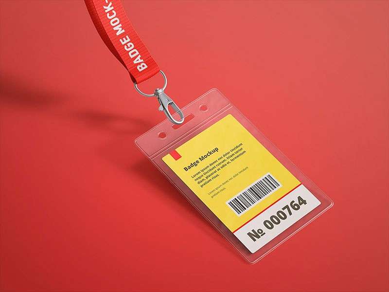 11个企业工牌设计展示样机PSD模板 样机素材 sucaiwan.com