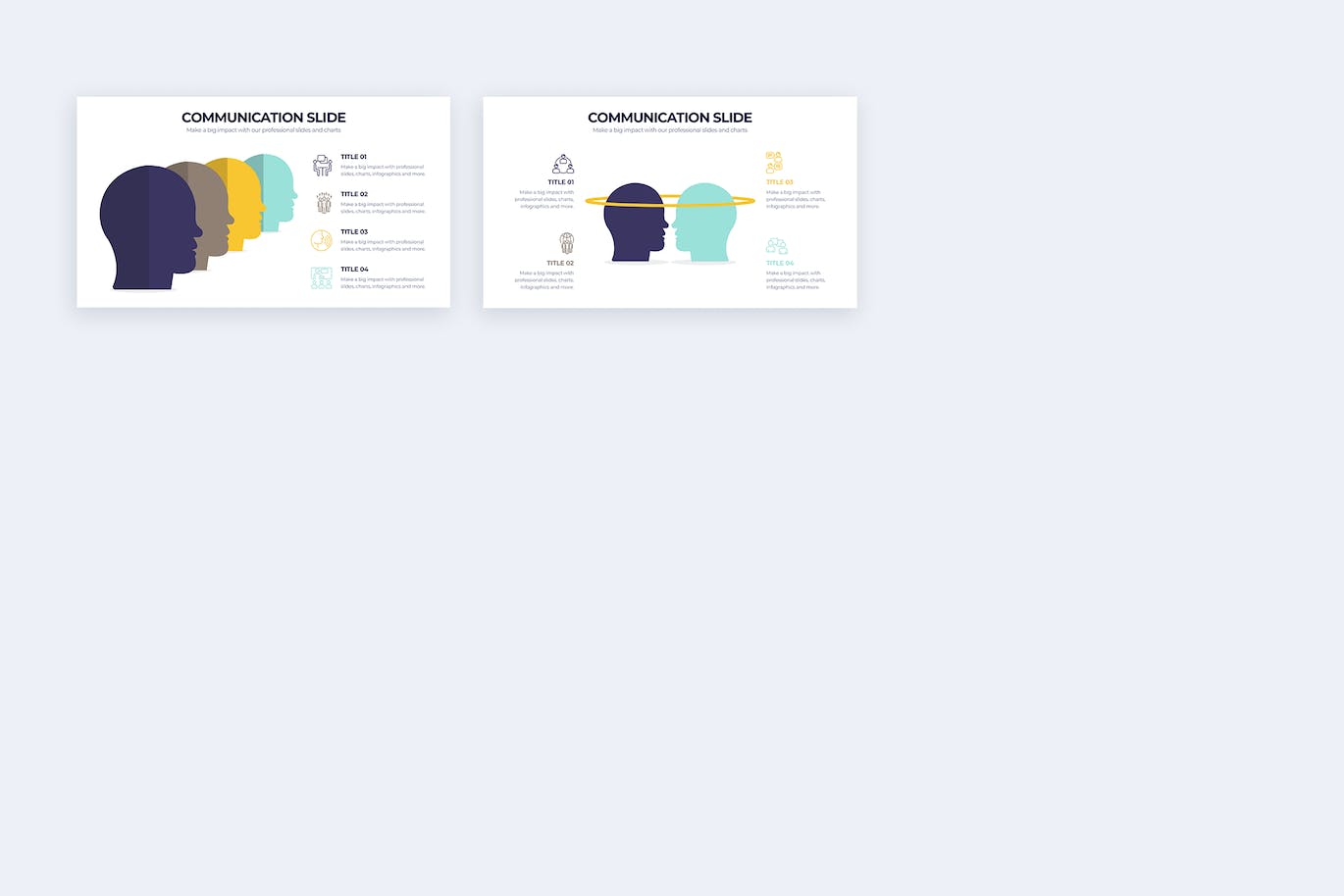 交流通信信息图表矢量模板 Business Communications Illustrator Infographics 幻灯图表 sucaiwan.com