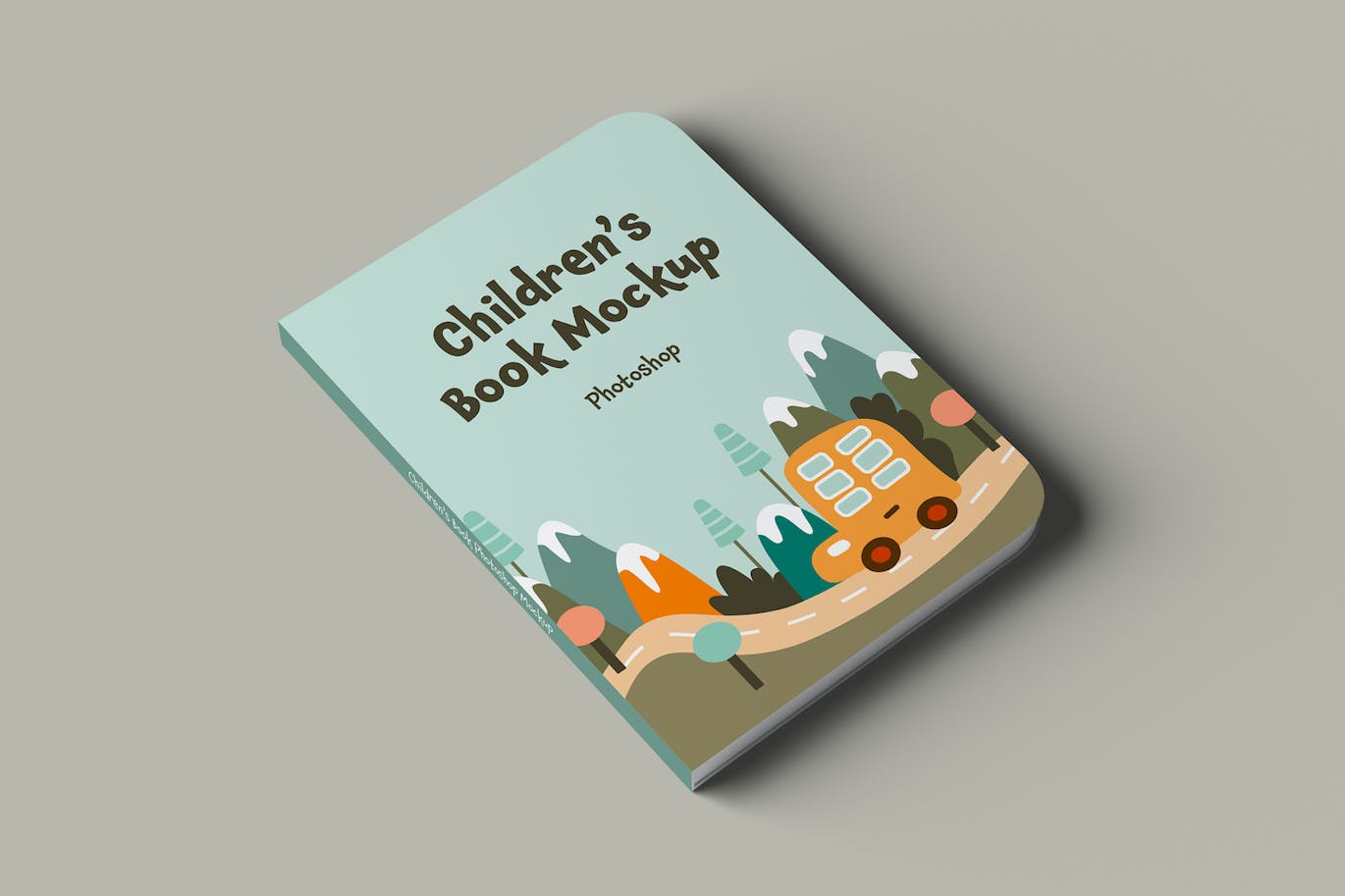 儿童书籍封面设计样机 Children’s Book Mockups 样机素材 sucaiwan.com