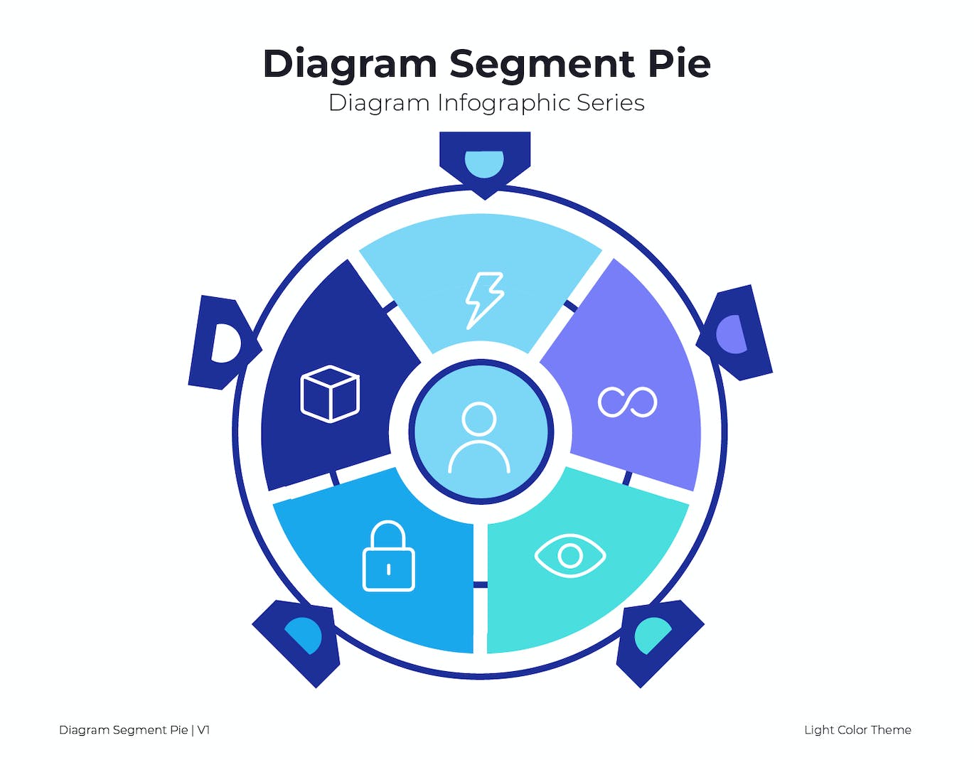 图标工具饼图图表矢量素材v1 Diagram Segmen Pie V1 APP UI sucaiwan.com