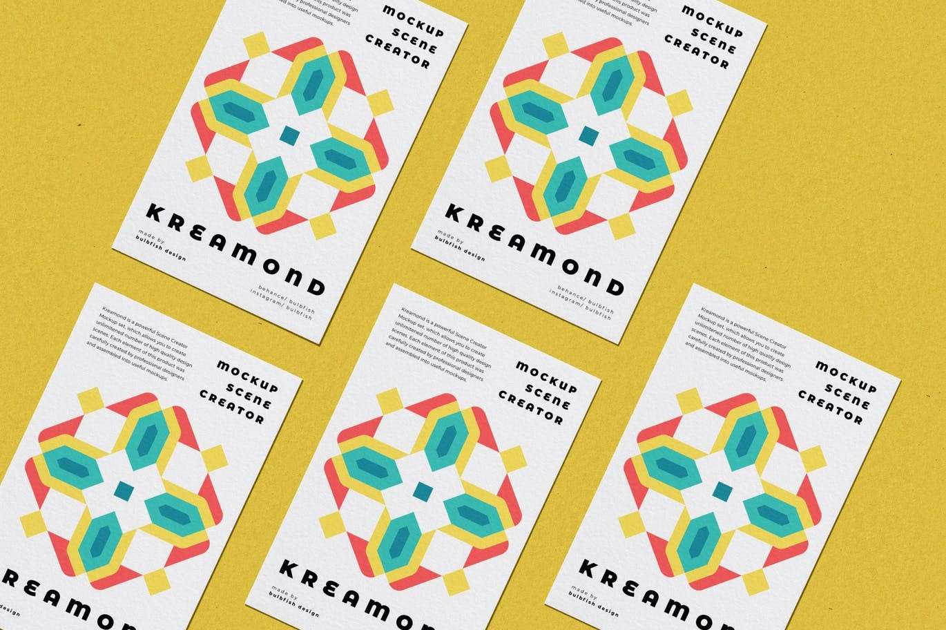 10款办公纸质用品设计展示场景样机模板PSD 样机素材 sucaiwan.com