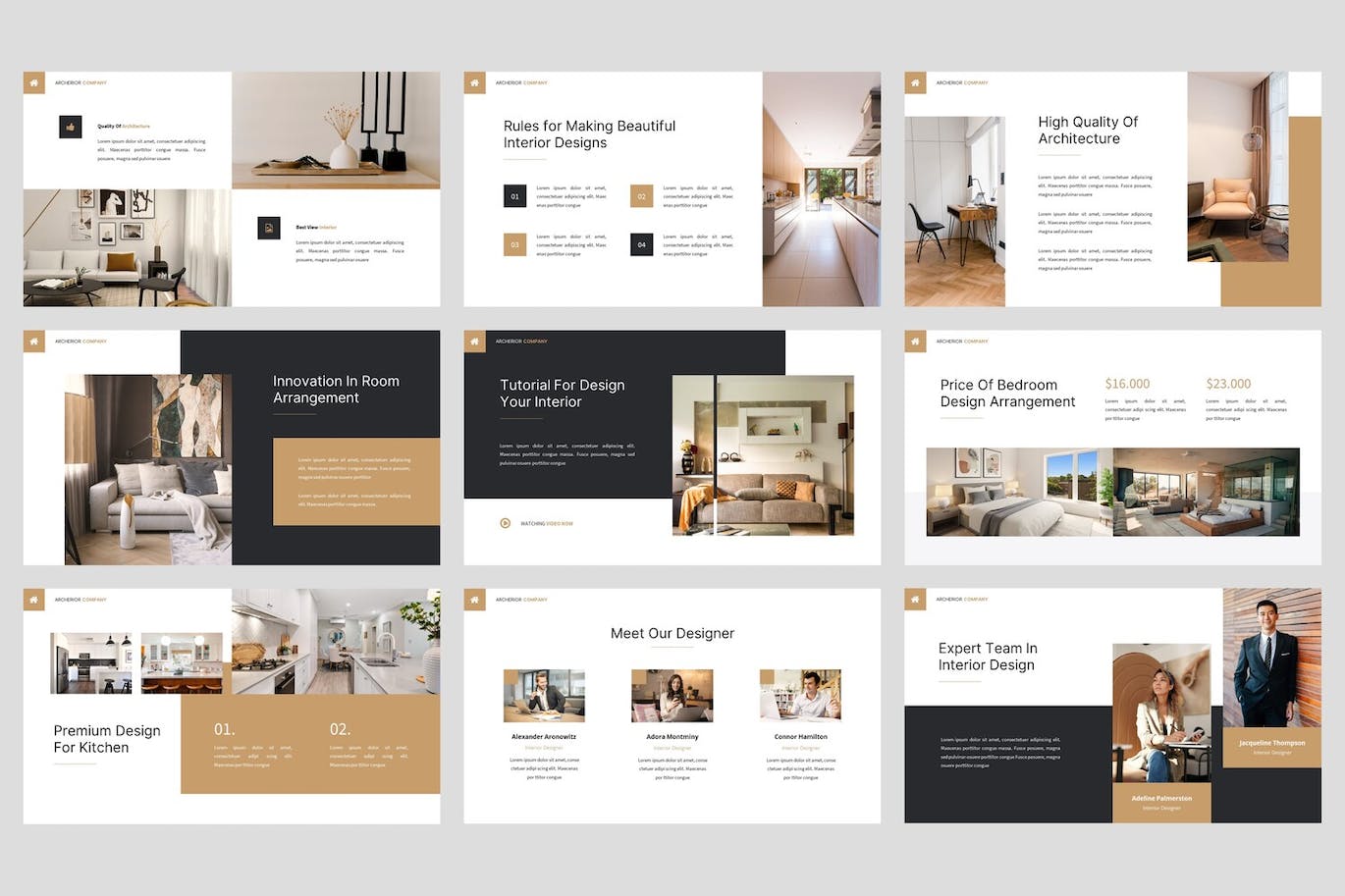 建筑与室内设计PPT幻灯片模板 Archerior – Interior Design Powerpoint Template 幻灯图表 第5张-素材湾丨精选海外优质设计素材资源 建筑与室内设计PPT幻灯片模板 Archerior – Interior Design Powerpoint Template 幻灯图表 sucaiwan.com
