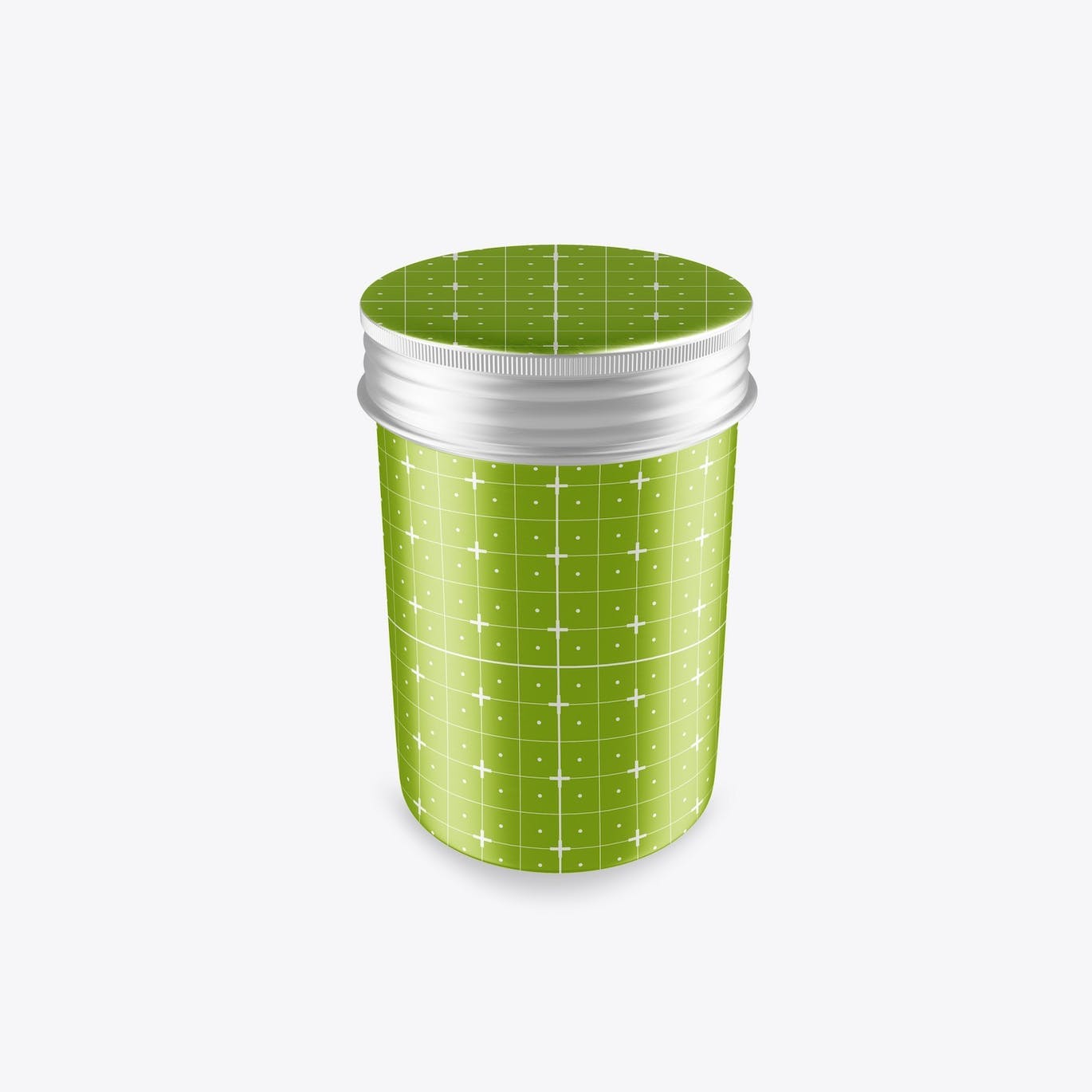 拧盖锡罐包装设计样机 Set Colored Tin Mockup 样机素材 sucaiwan.com