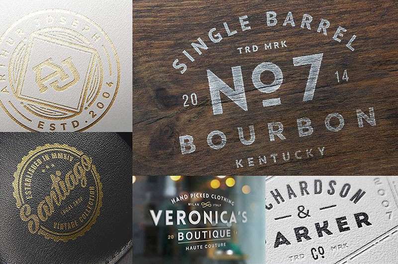 50个真实场景LOGO标志展示样机模板PSD 样机素材 sucaiwan.com