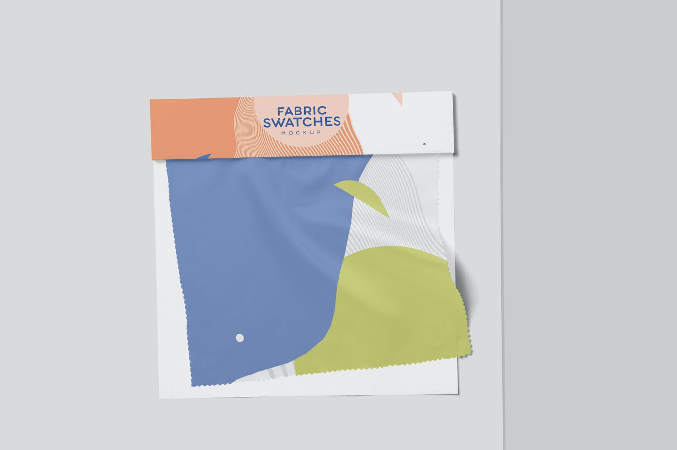 织物样品图案设计样机 Fabric Swatches Mockups 样机素材 sucaiwan.com