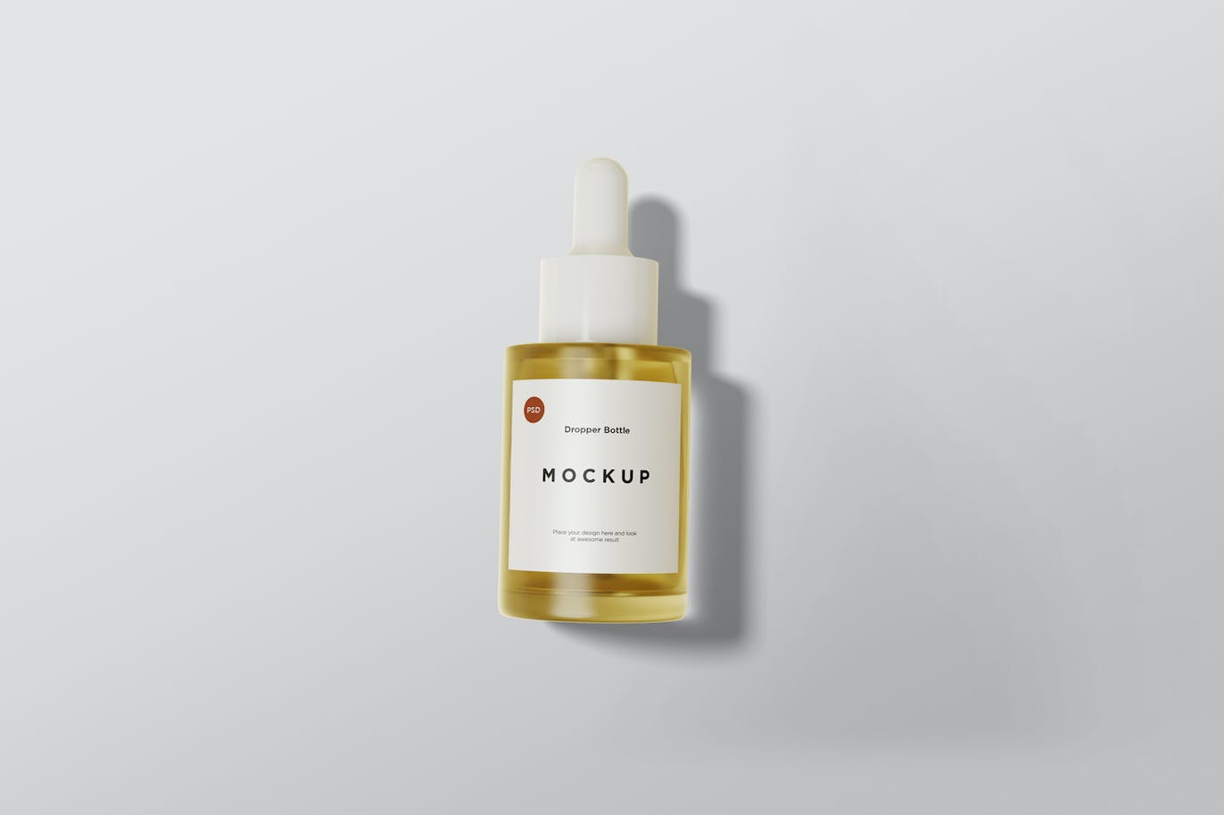 滴管瓶品牌包装设计样机 Dropper bottle mockup 样机素材 sucaiwan.com