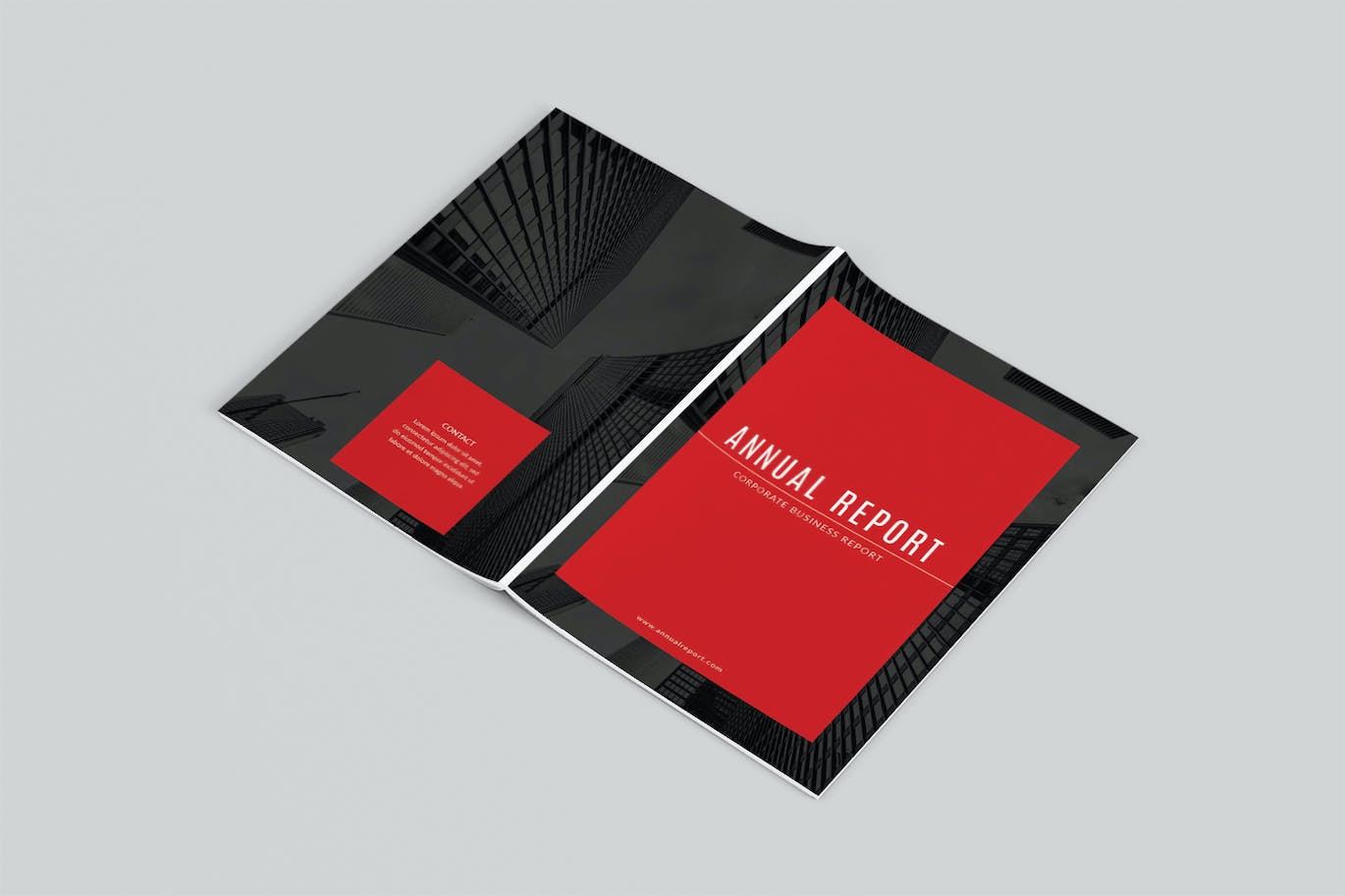 年度报告宣传册杂志模板 Annual Report 设计素材 sucaiwan.com