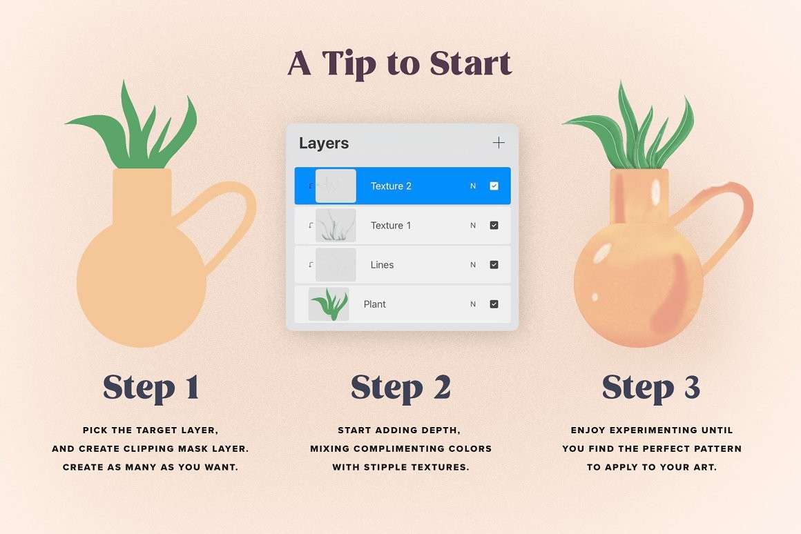 15个噪点纹理Procreate笔刷 笔刷资源 第2张-素材湾丨精选海外优质设计素材资源 15个噪点纹理Procreate笔刷 笔刷资源 sucaiwan.com