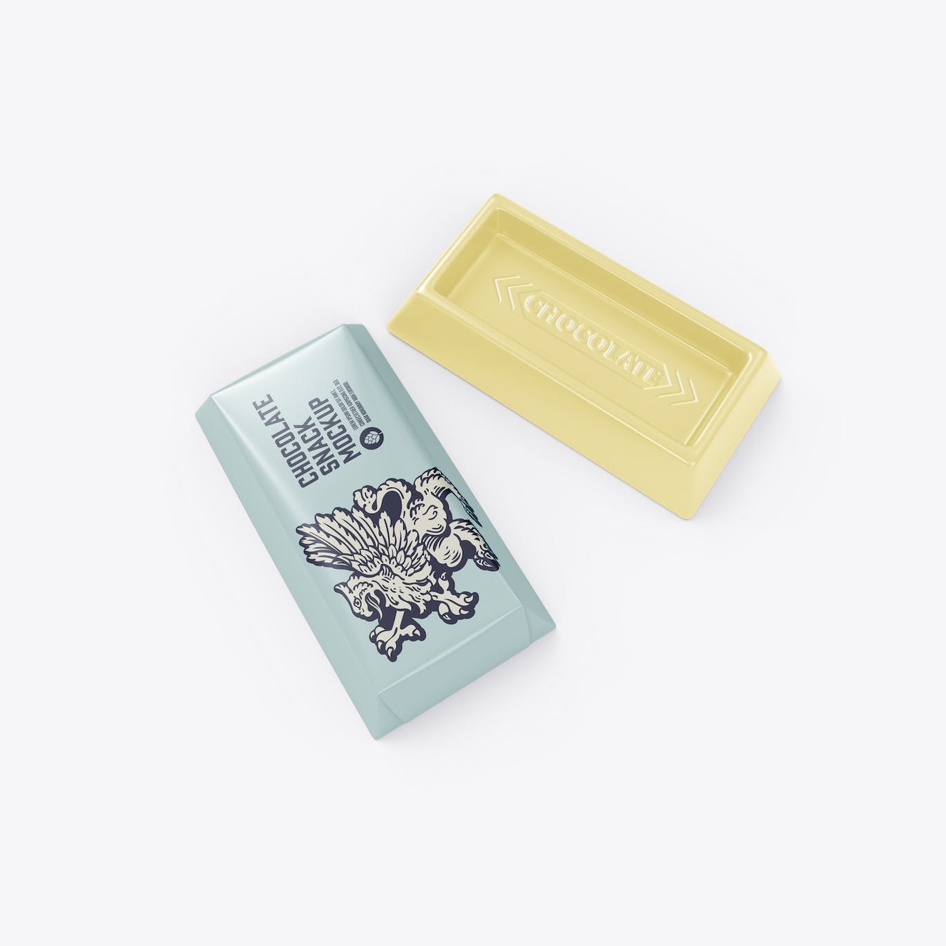 巧克力零食小包装设计样机模板 Small Pack Chocolates Mockup 样机素材 sucaiwan.com