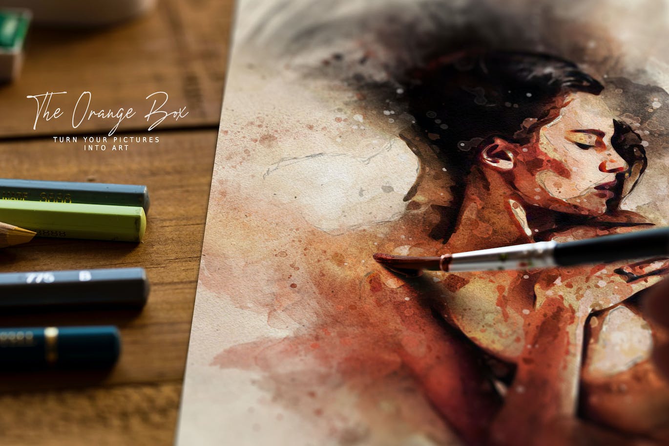 水彩FX-照片效果PS插件 Watercolor FX – Photo Effect Plugin 插件预设 sucaiwan.com