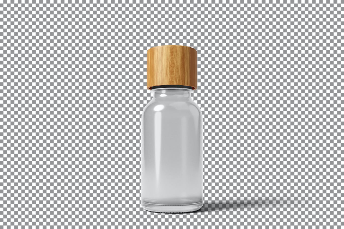 30ml精油玻璃瓶包装设计样机 30ml Essential Oil Glass Bottle Mockup 样机素材 sucaiwan.com