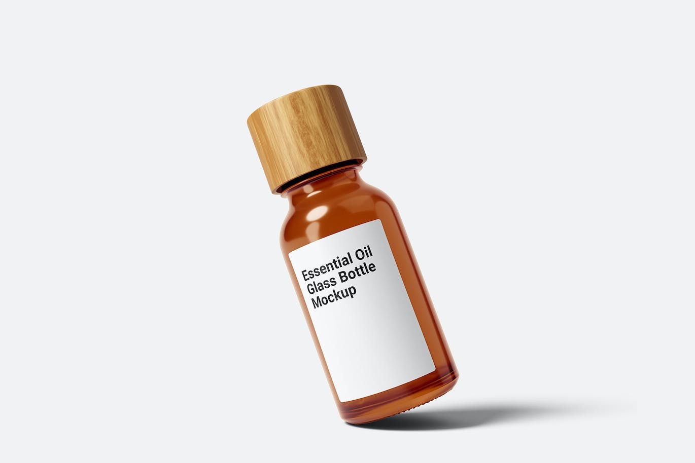 30ml精油玻璃瓶包装设计样机 30ml Essential Oil Glass Bottle Mockup 样机素材 sucaiwan.com