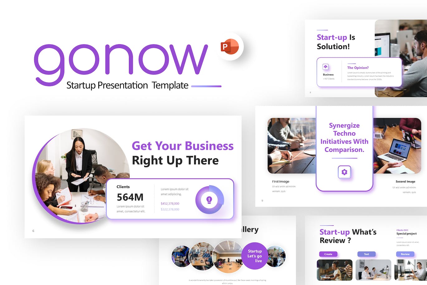 现代创业几何紫色PPT幻灯片设计模板 Gonow Purple Modern Startup Geometric PowerPoint 幻灯图表 第1张-素材湾丨精选海外优质设计素材资源 现代创业几何紫色PPT幻灯片设计模板 Gonow Purple Modern Startup Geometric PowerPoint 幻灯图表 sucaiwan.com