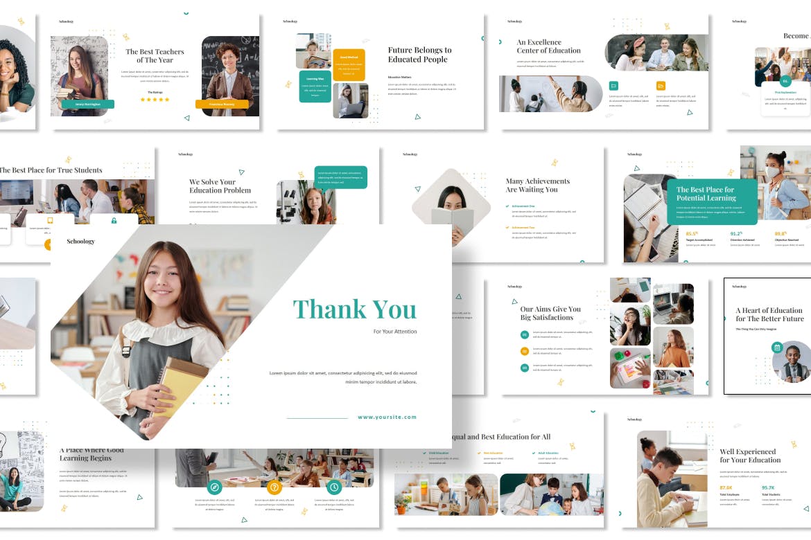 科学教育Powerpoint模板 Schoology – Science Education PowerPoint 幻灯图表 第3张-素材湾丨精选海外优质设计素材资源 科学教育Powerpoint模板 Schoology – Science Education PowerPoint 幻灯图表 sucaiwan.com