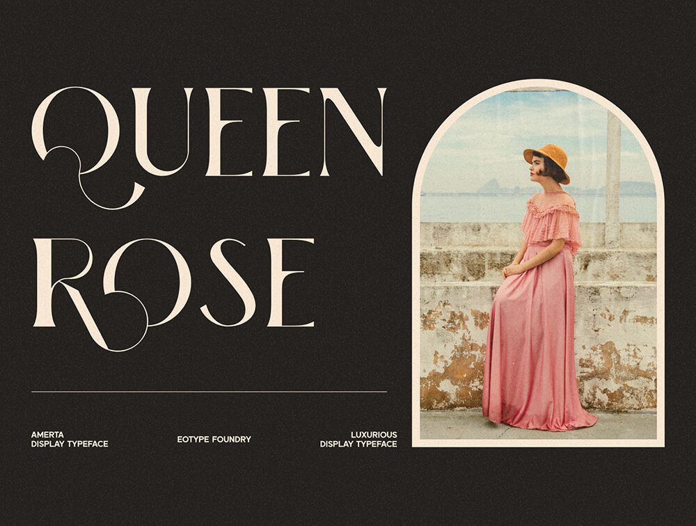 Amerta 经典衬线显示字体 设计素材 sucaiwan.com