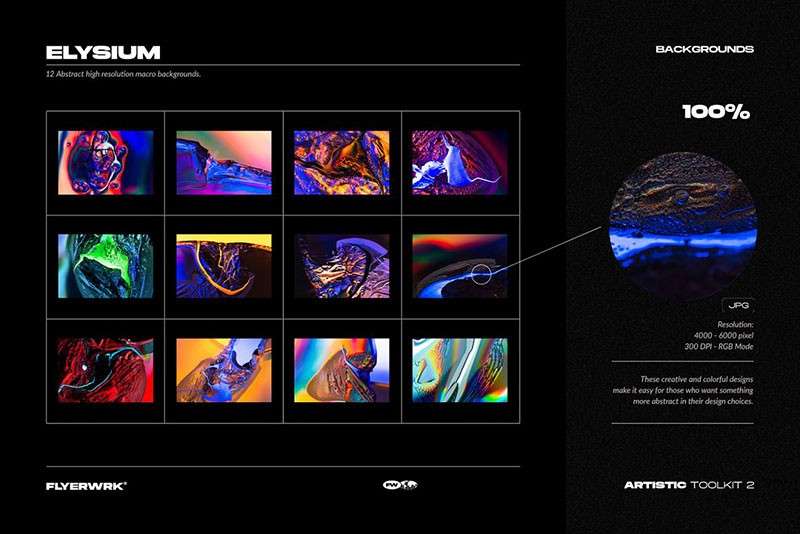 200种潮流酸性设计元素图片素材PNG JPG 图片素材 sucaiwan.com