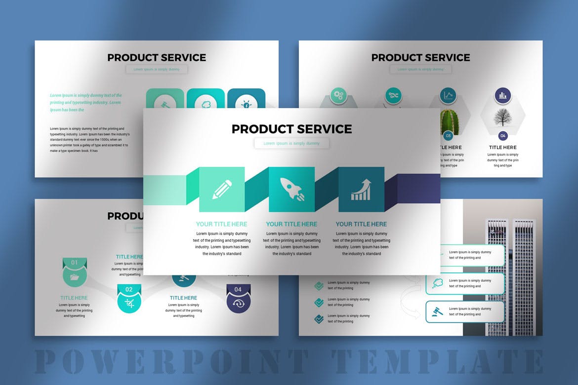 信息图表商业幻灯片演示PPT模板 Infographic Business PowerPoint Presentation 幻灯图表 sucaiwan.com