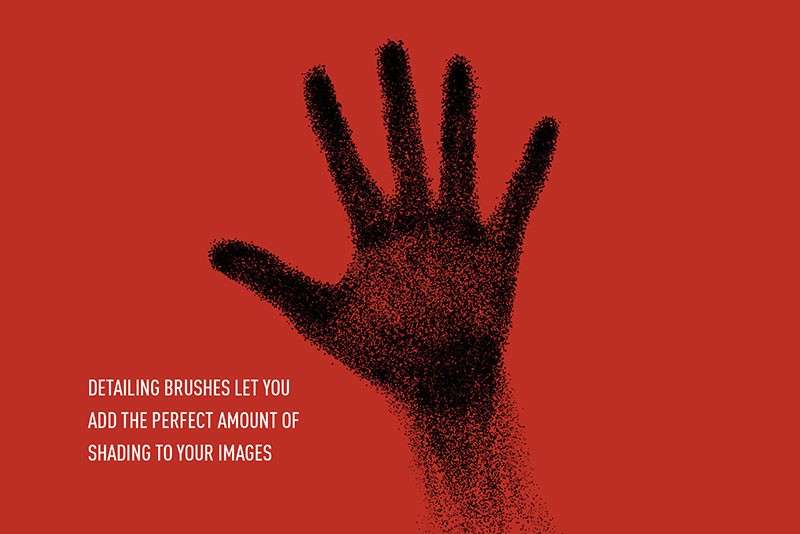 Photoshop点状图案笔刷 笔刷资源 sucaiwan.com