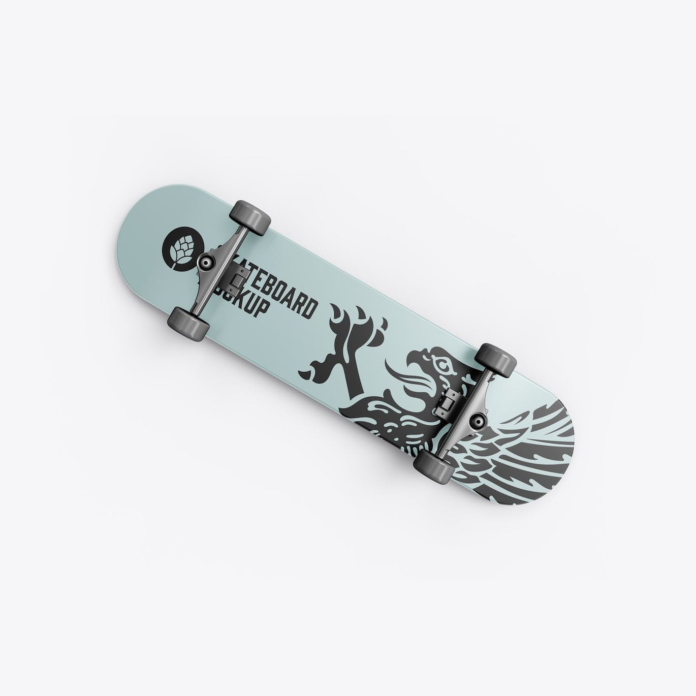 骑行滑板品牌设计样机 Skateboard Mockup 样机素材 sucaiwan.com