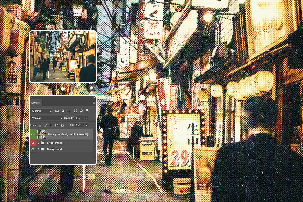 复古印刷打印照片效果ps图层样式 Vintage Offset Bad Print Photo Effect 插件预设 第3张-素材湾丨精选海外优质设计素材资源 复古印刷打印照片效果ps图层样式 Vintage Offset Bad Print Photo Effect 插件预设 sucaiwan.com