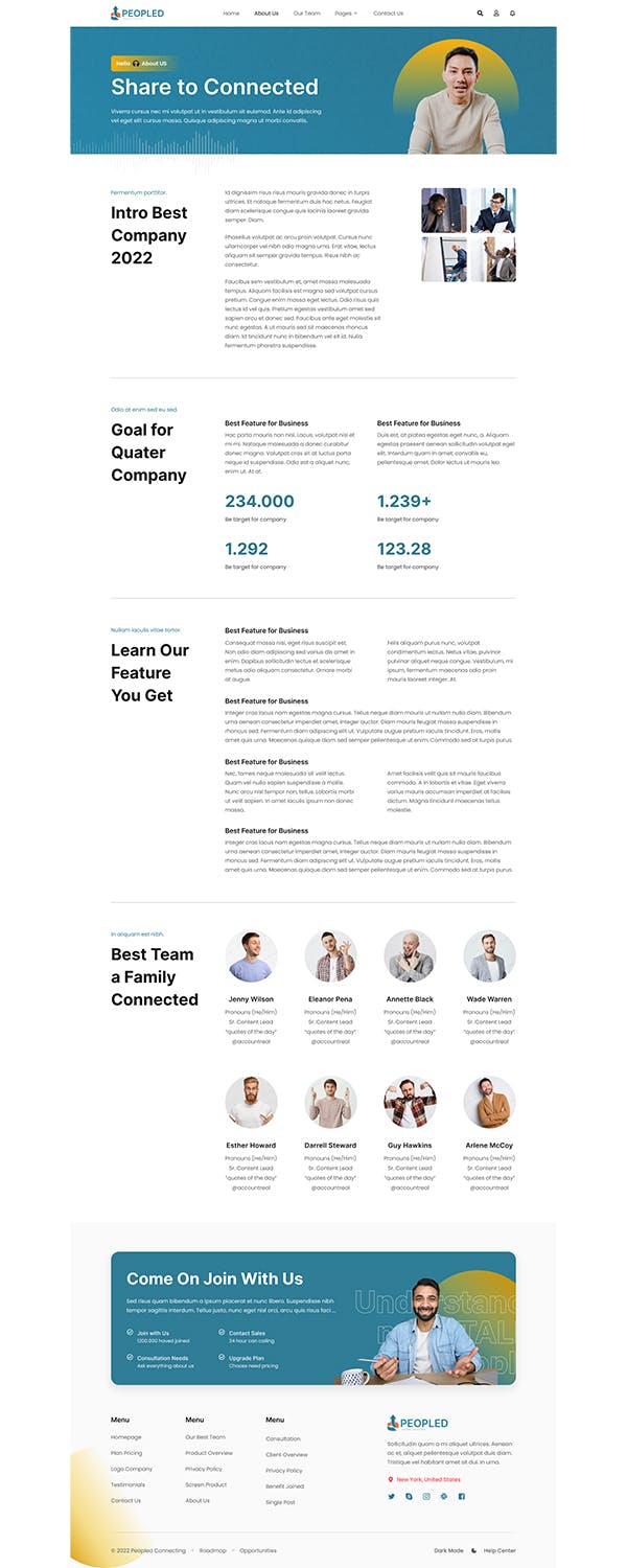 在线会议App应用程序UI设计模板 Peopled – Online Meeting App UI Template APP UI sucaiwan.com