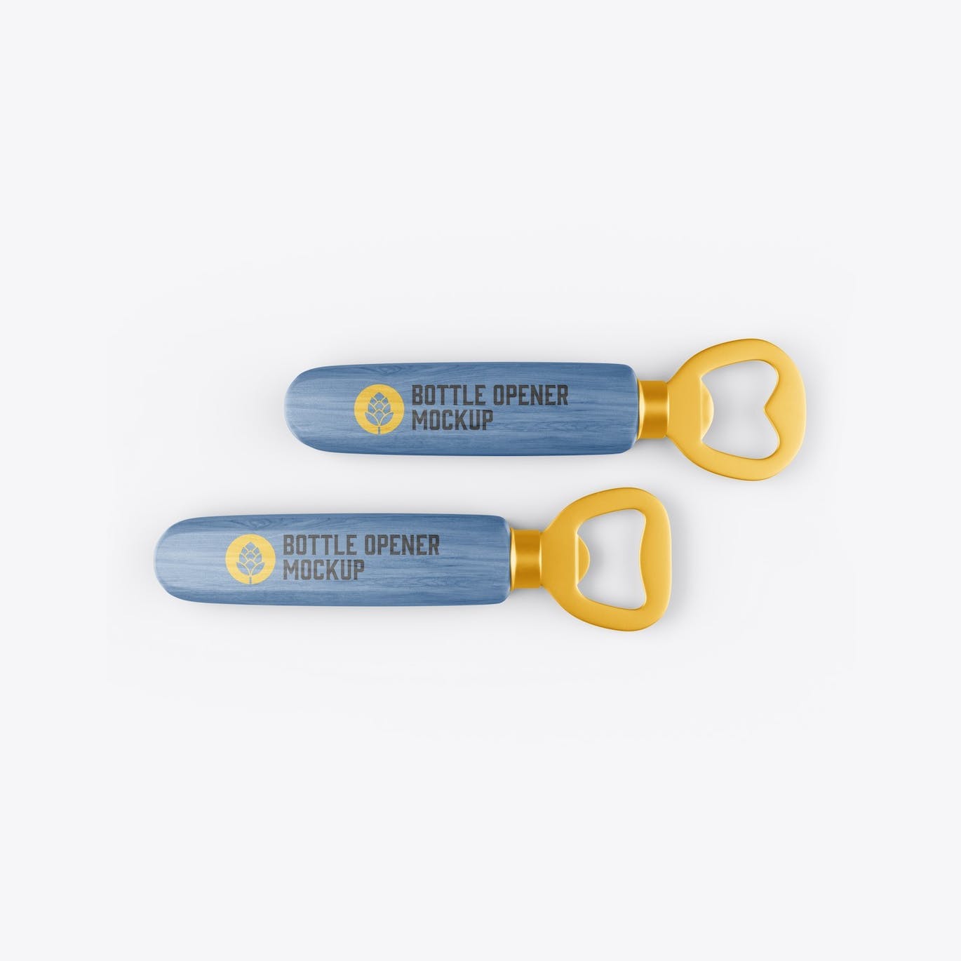 木手柄开瓶器包装设计样机 Wooden Opener Mockup 样机素材 sucaiwan.com