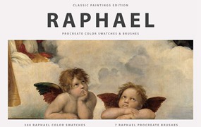拉斐尔（Raffaello Santi）古典艺术油画Procreate笔刷