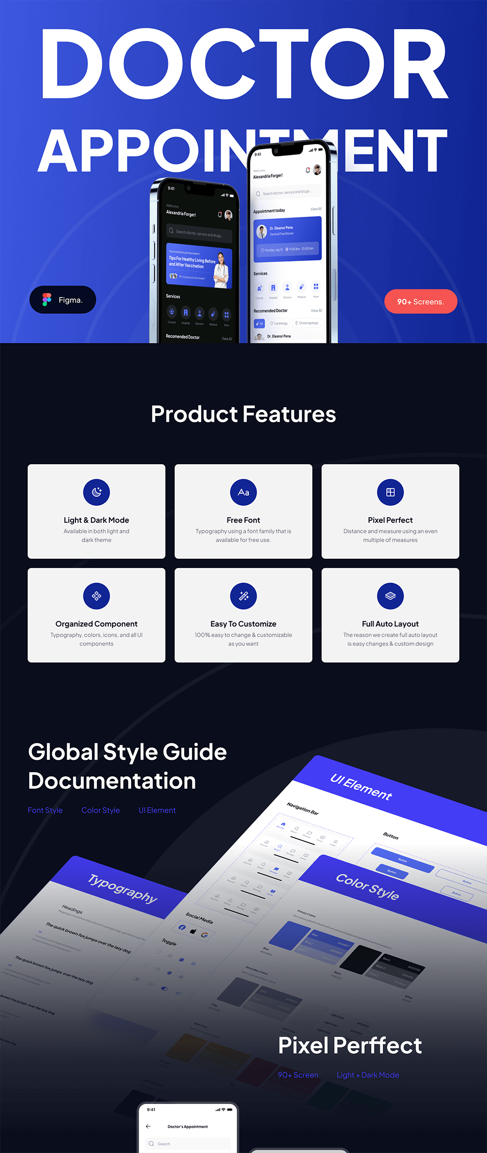 预约医生App应用程序UI套件 APP UI sucaiwan.com