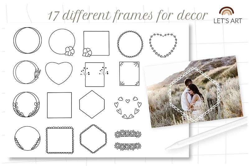 460+西方节日装饰和图案Procreate笔刷 笔刷资源 sucaiwan.com