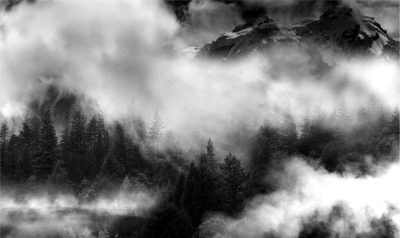 高清水墨山水画PS笔刷 笔刷资源 sucaiwan.com