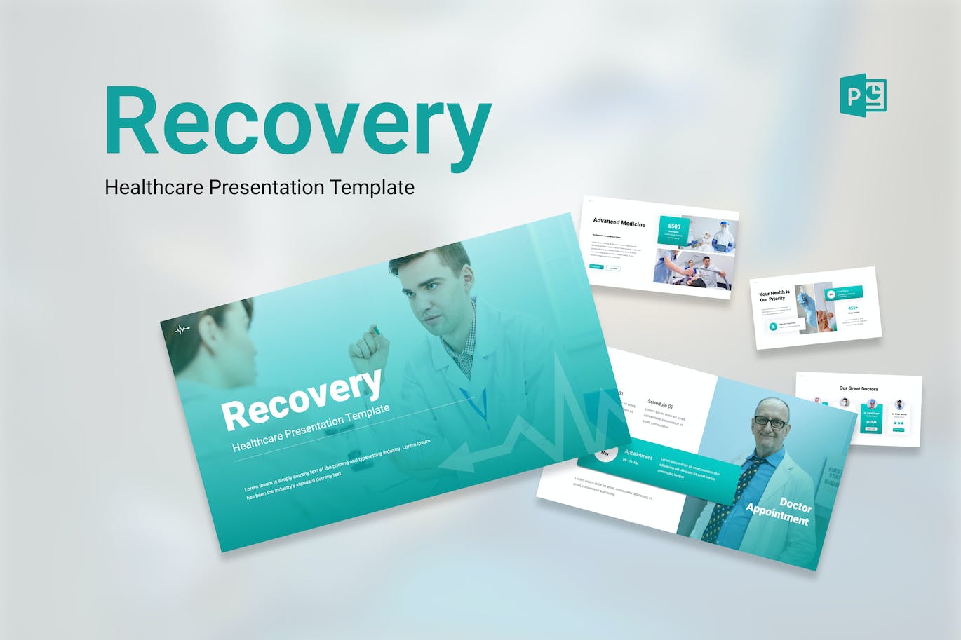 医疗保健PPT演示文稿 Recovery – Healthcare PowerPoint Presentation 幻灯图表 第1张-素材湾丨精选海外优质设计素材资源 医疗保健PPT演示文稿 Recovery – Healthcare PowerPoint Presentation 幻灯图表 sucaiwan.com