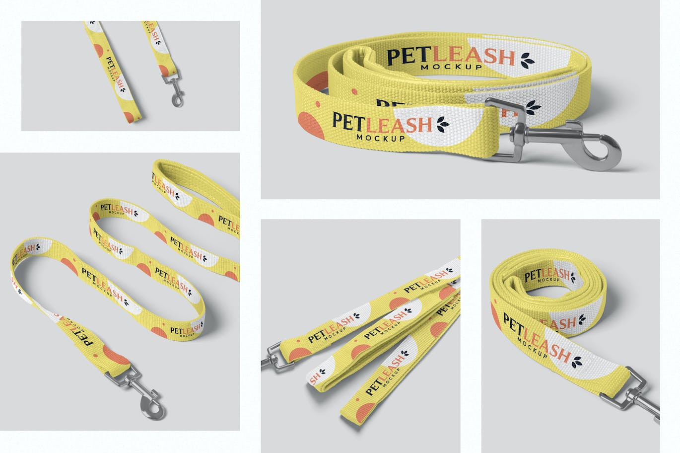 宠物皮带牵引绳设计样机 Pet Leash Mockups 样机素材 sucaiwan.com