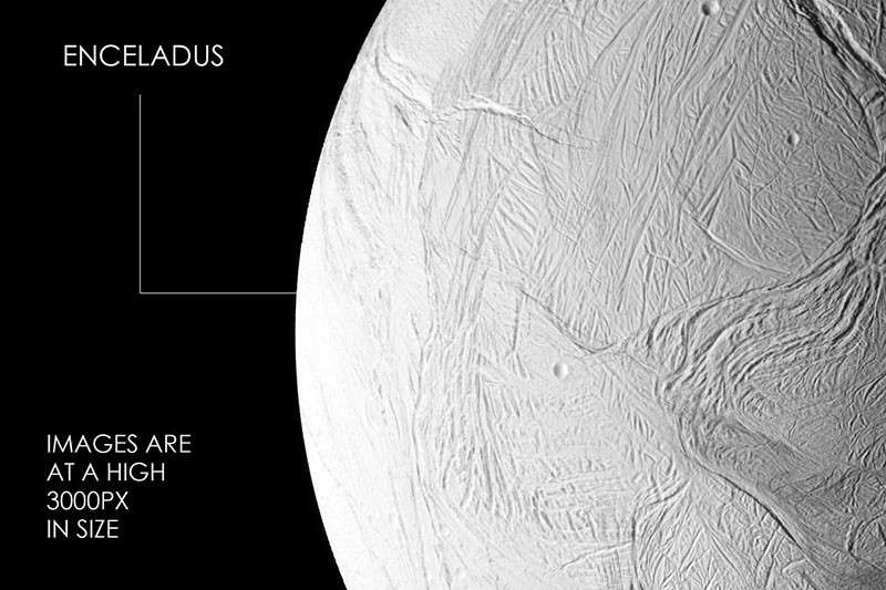 太空主题PS笔刷套装 笔刷资源 sucaiwan.com