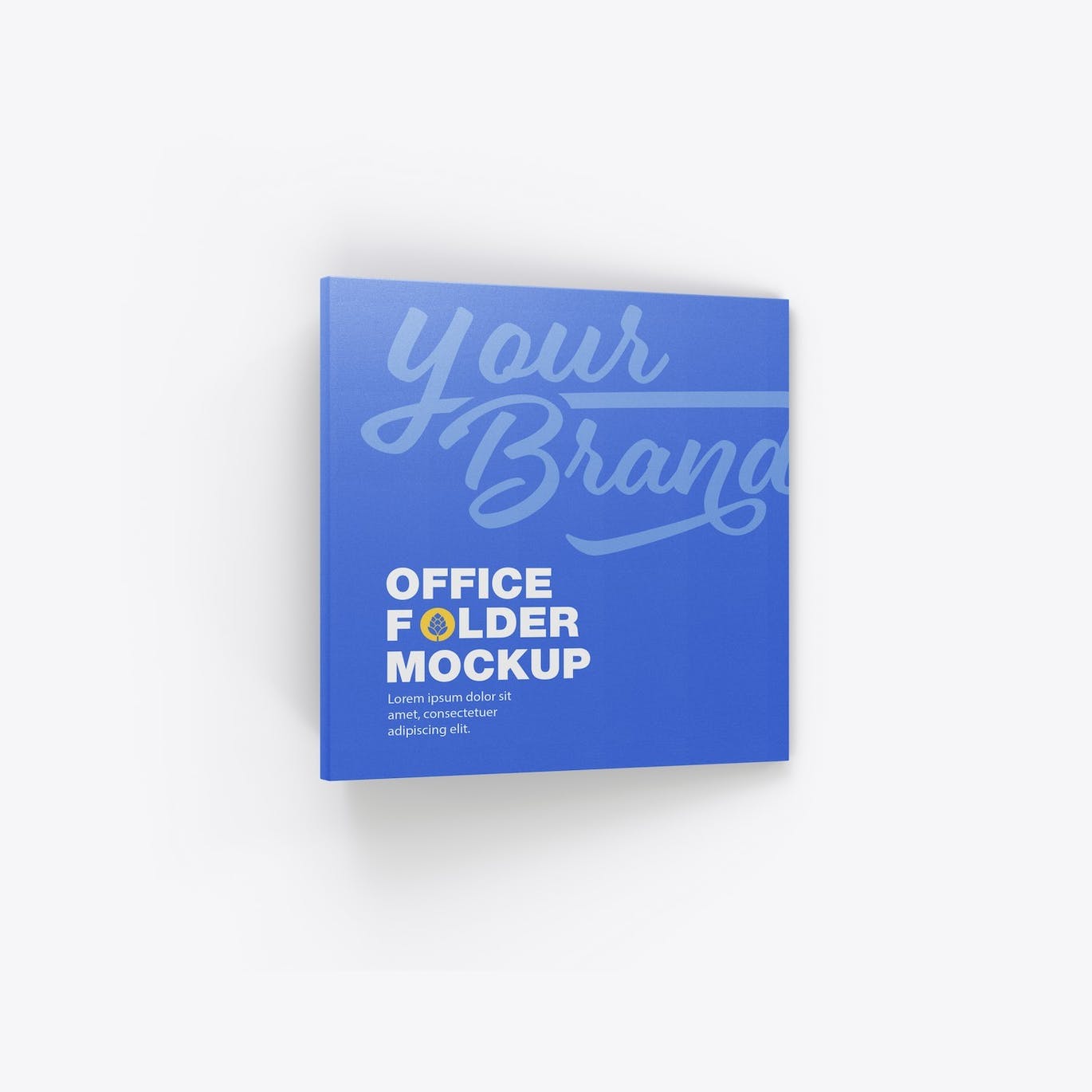 纸质办公文件夹设计样机模板 Paper Office Folder Mockup 样机素材 sucaiwan.com