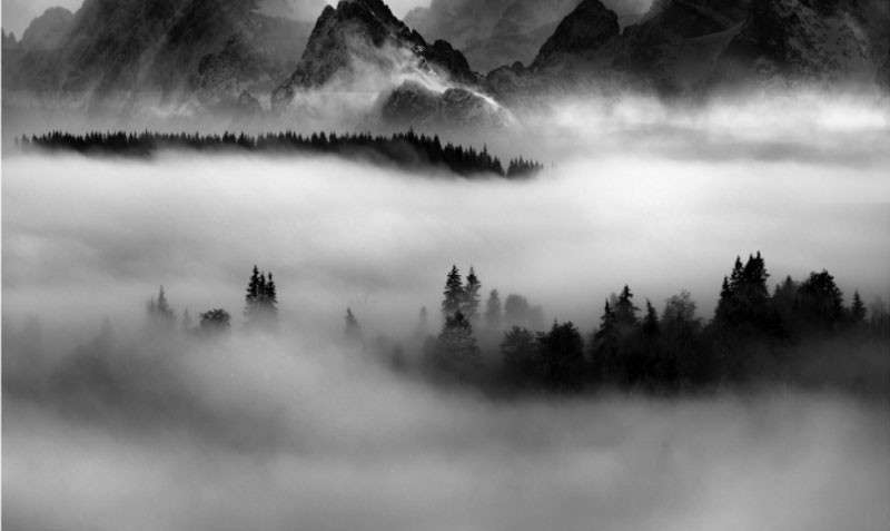 高清水墨山水画PS笔刷 笔刷资源 sucaiwan.com