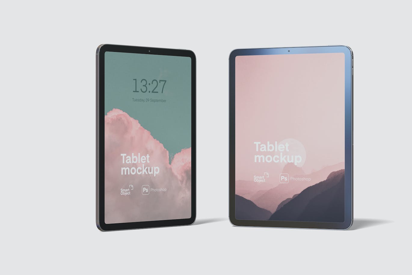 iPad Air 2022款苹果平板电脑样机 iPad Air 2022 Mockups 样机素材 sucaiwan.com