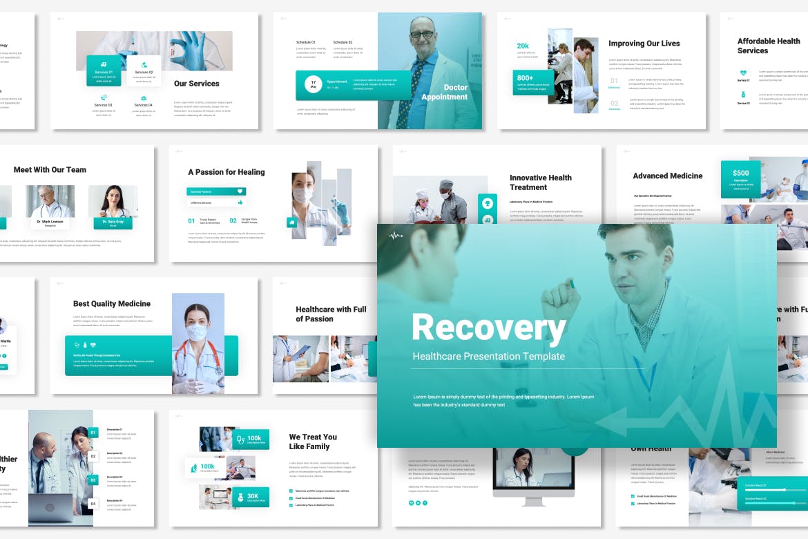 医疗保健PPT演示文稿 Recovery – Healthcare PowerPoint Presentation 幻灯图表 第2张-素材湾丨精选海外优质设计素材资源 医疗保健PPT演示文稿 Recovery – Healthcare PowerPoint Presentation 幻灯图表 sucaiwan.com