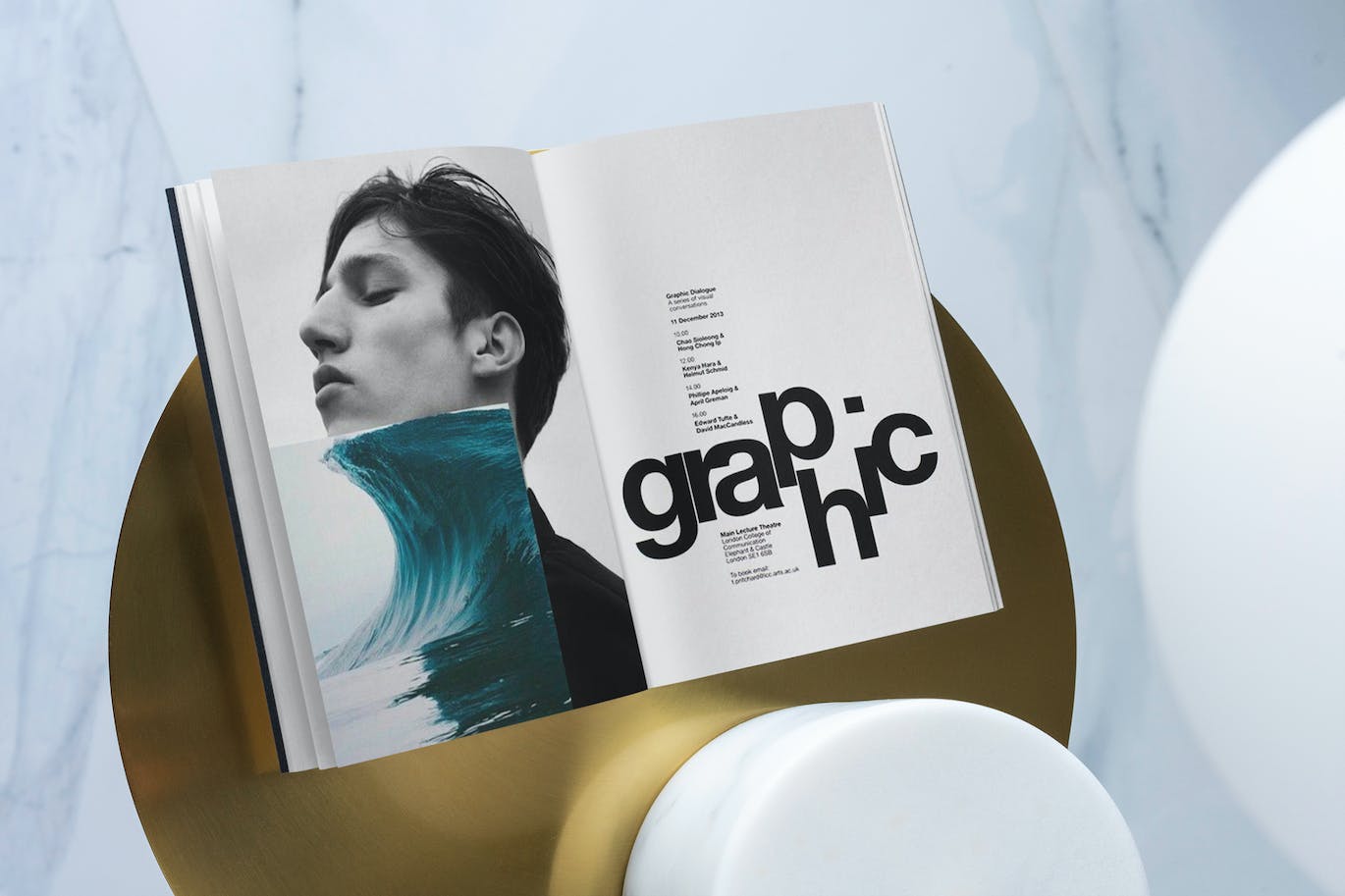 竖版宣传册杂志效果图样机 Vertical Brochure Mockups 样机素材 sucaiwan.com