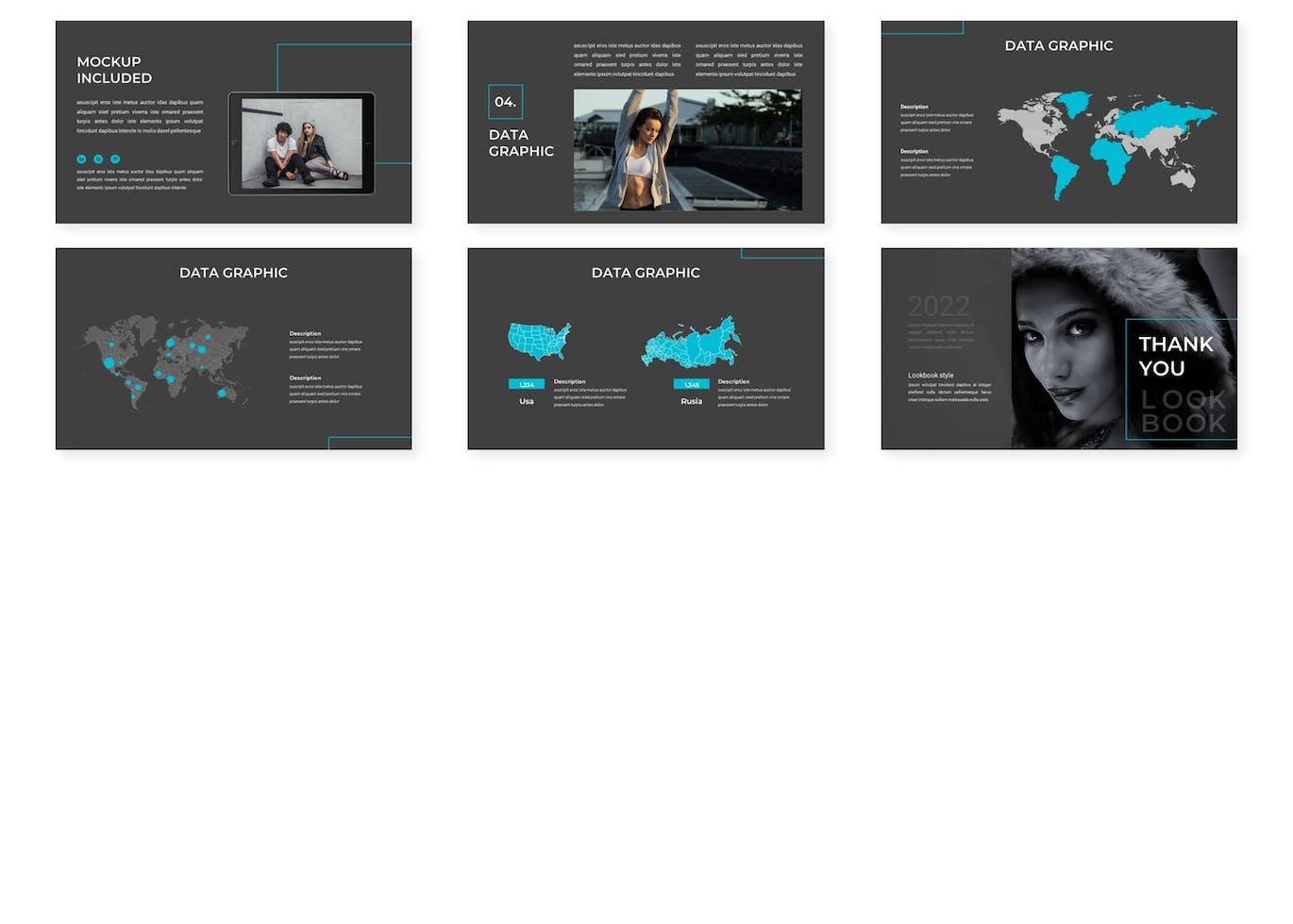 时尚目录图册PPT幻灯片模板素材 Armor Duro – Lookbook Powerpoint Template 幻灯图表 sucaiwan.com