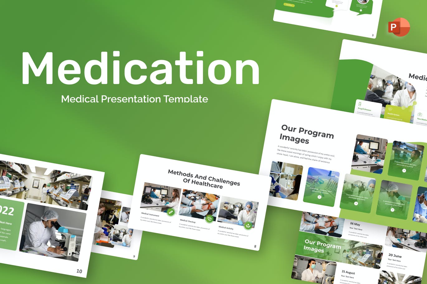 药物医学主题PPT幻灯片设计模板 Medication Medical PowerPoint Template 幻灯图表 第1张-素材湾丨精选海外优质设计素材资源 药物医学主题PPT幻灯片设计模板 Medication Medical PowerPoint Template 幻灯图表 sucaiwan.com