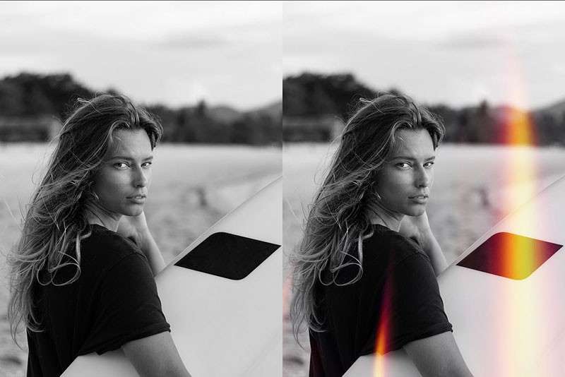 镜头漏光光效Photoshop笔刷 笔刷资源 sucaiwan.com