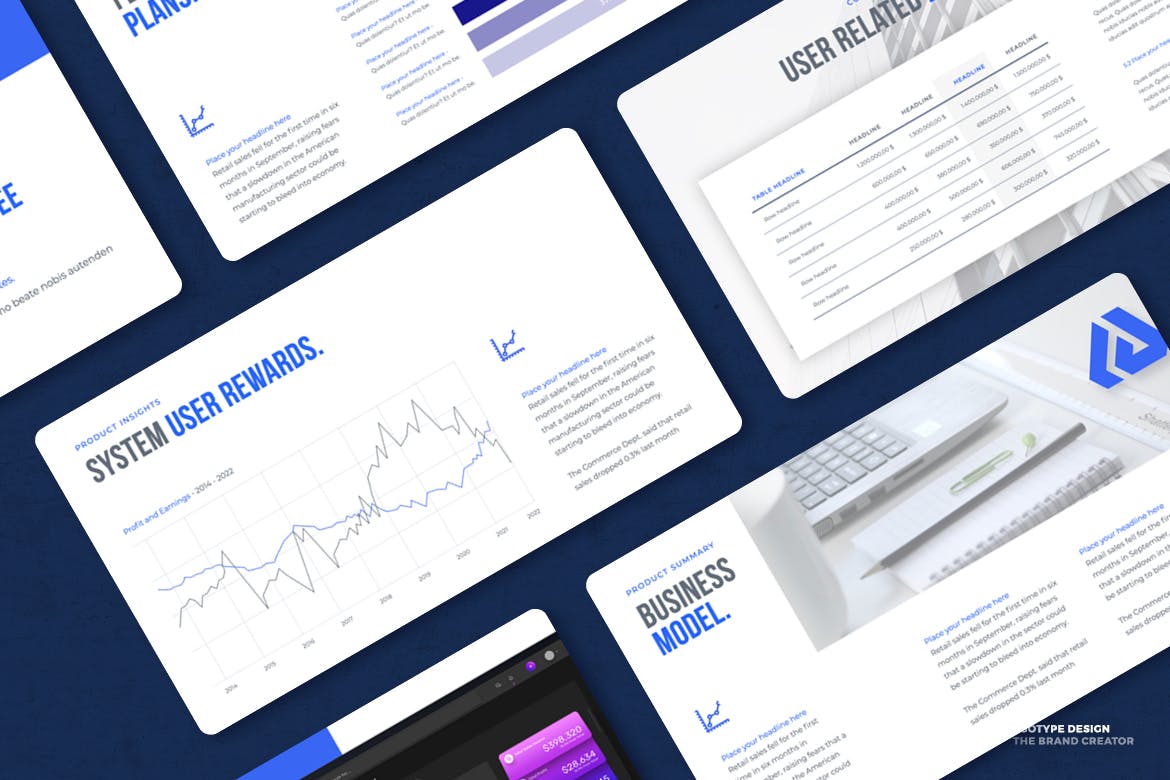 白皮书公司机构演示PPT模板下载 White Paper Powerpoint 幻灯图表 sucaiwan.com