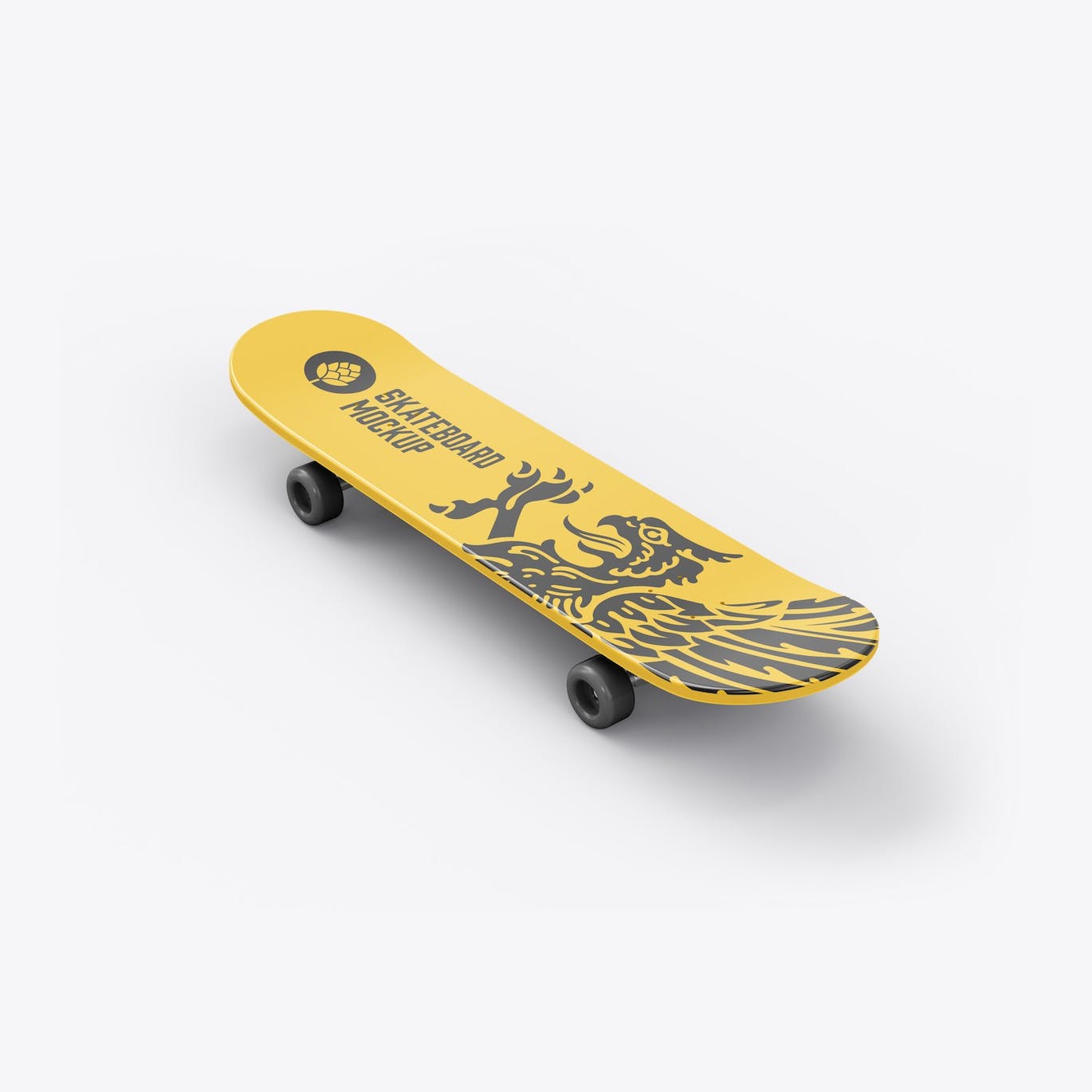 骑行滑板品牌设计样机 Skateboard Mockup 样机素材 sucaiwan.com
