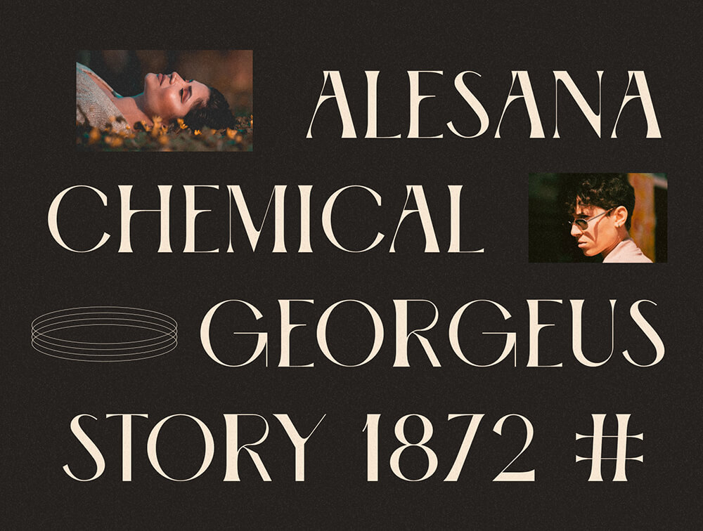 Amerta 经典衬线显示字体 设计素材 sucaiwan.com