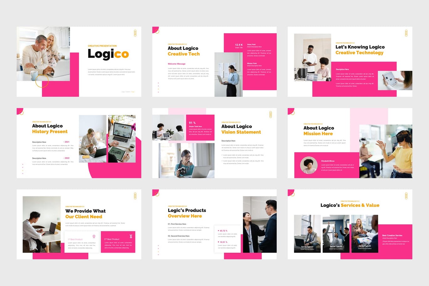 创新技术科技Powerpoint幻灯片模板 Logico – Creative Technology PowerPoint Template 幻灯图表 第3张-素材湾丨精选海外优质设计素材资源 创新技术科技Powerpoint幻灯片模板 Logico – Creative Technology PowerPoint Template 幻灯图表 sucaiwan.com