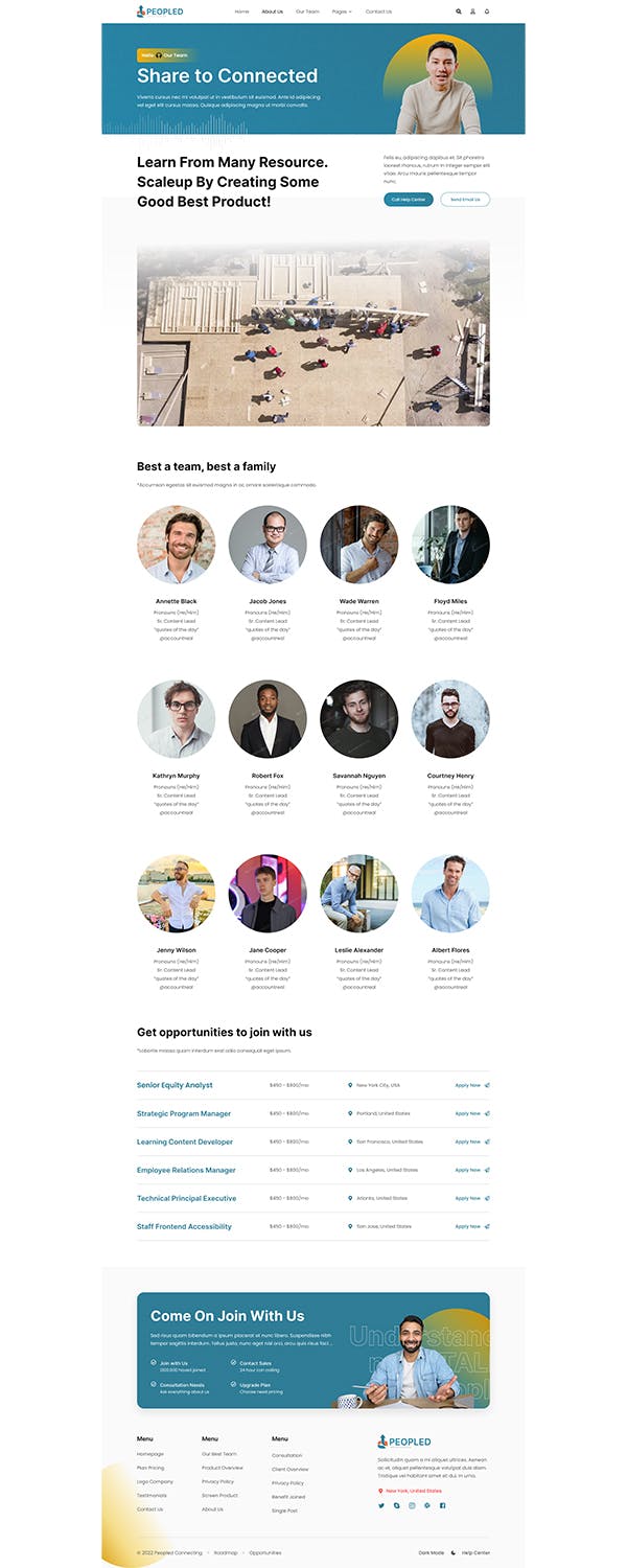 在线会议App应用程序UI设计模板 Peopled – Online Meeting App UI Template APP UI sucaiwan.com